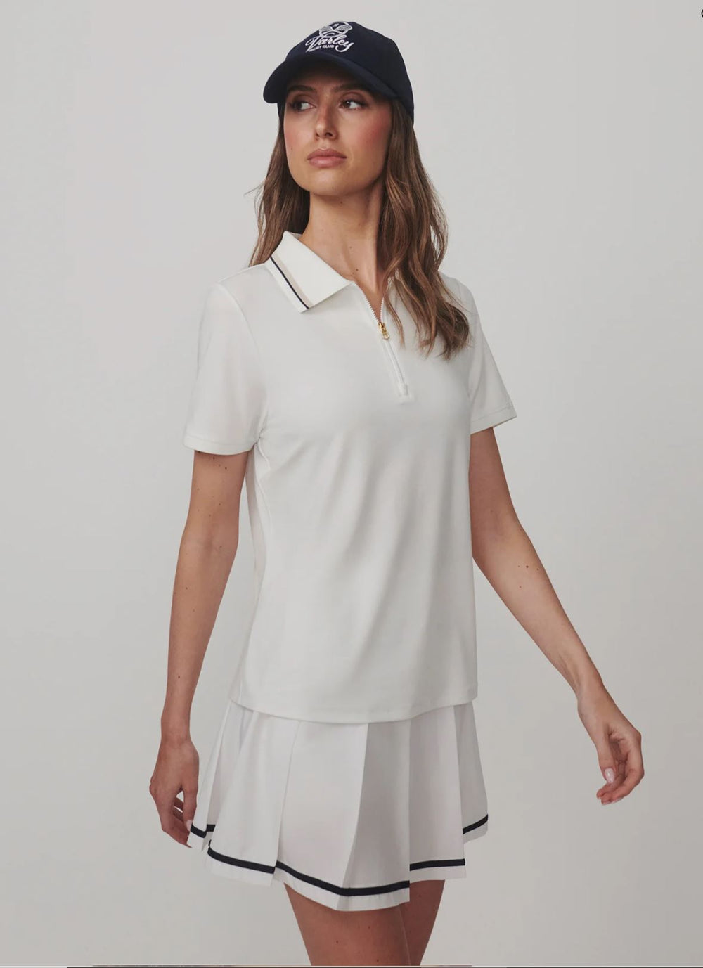 Elton Performance Polo - White