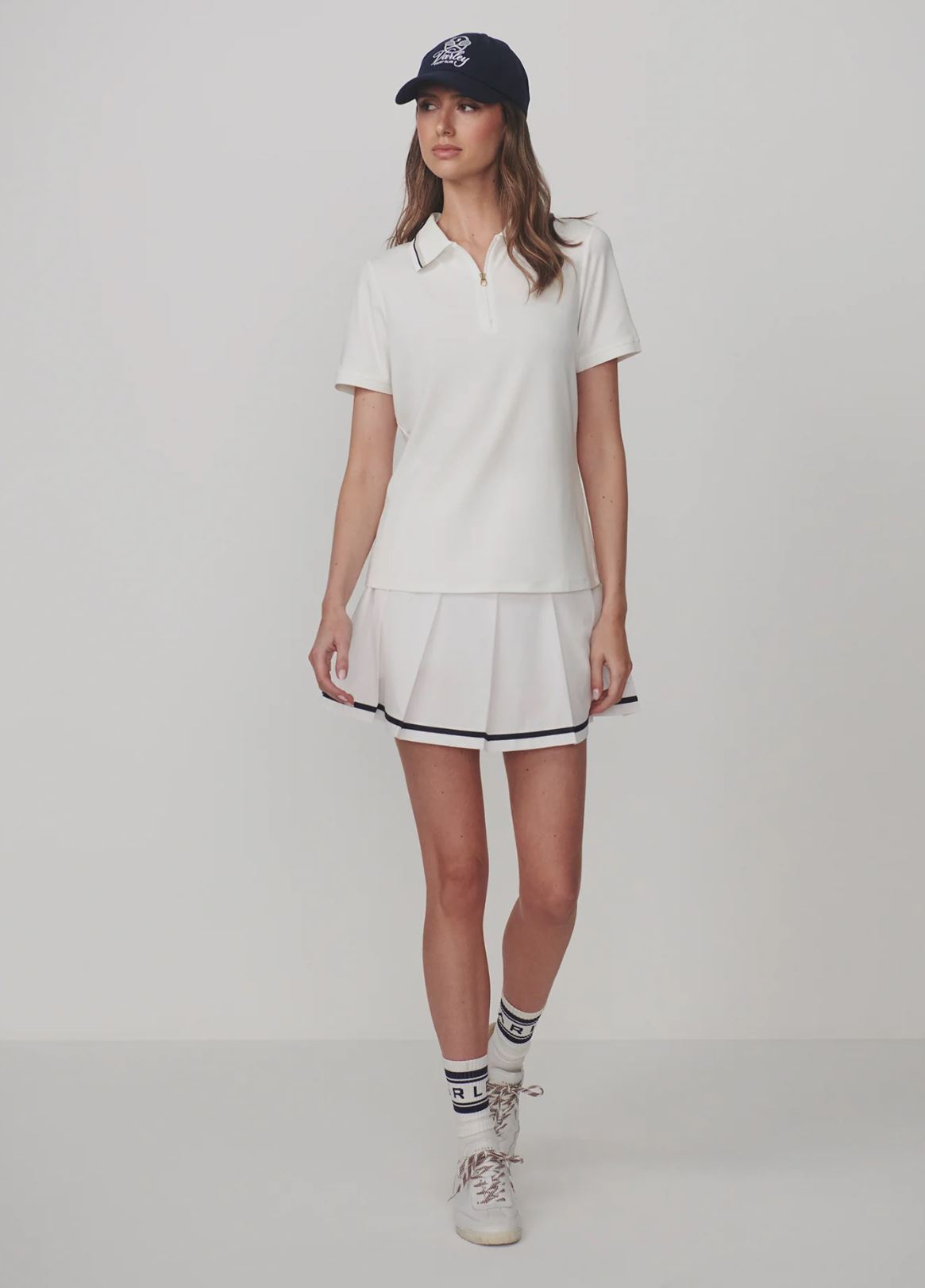 Elton Performance Polo - White