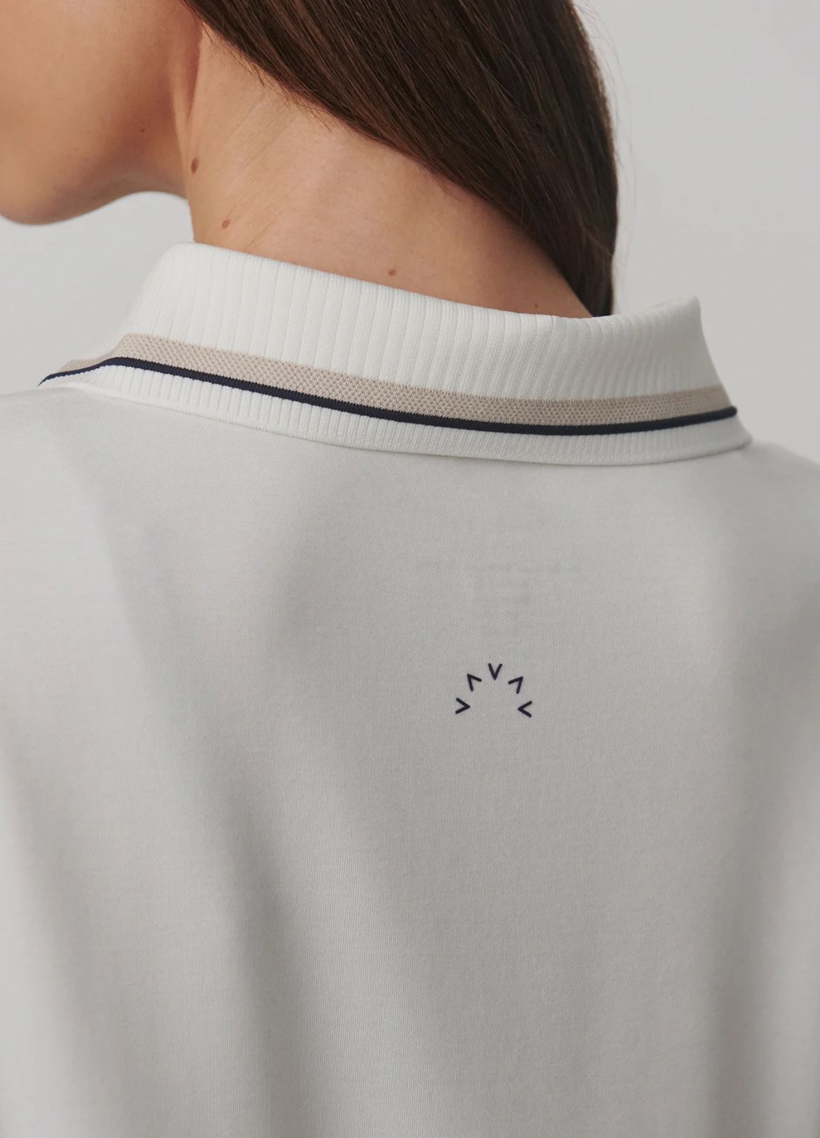 Elton Performance Polo - White