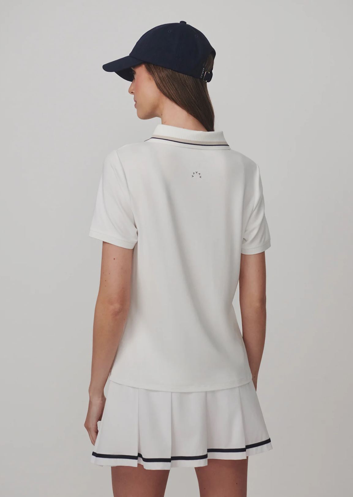 Elton Performance Polo - White