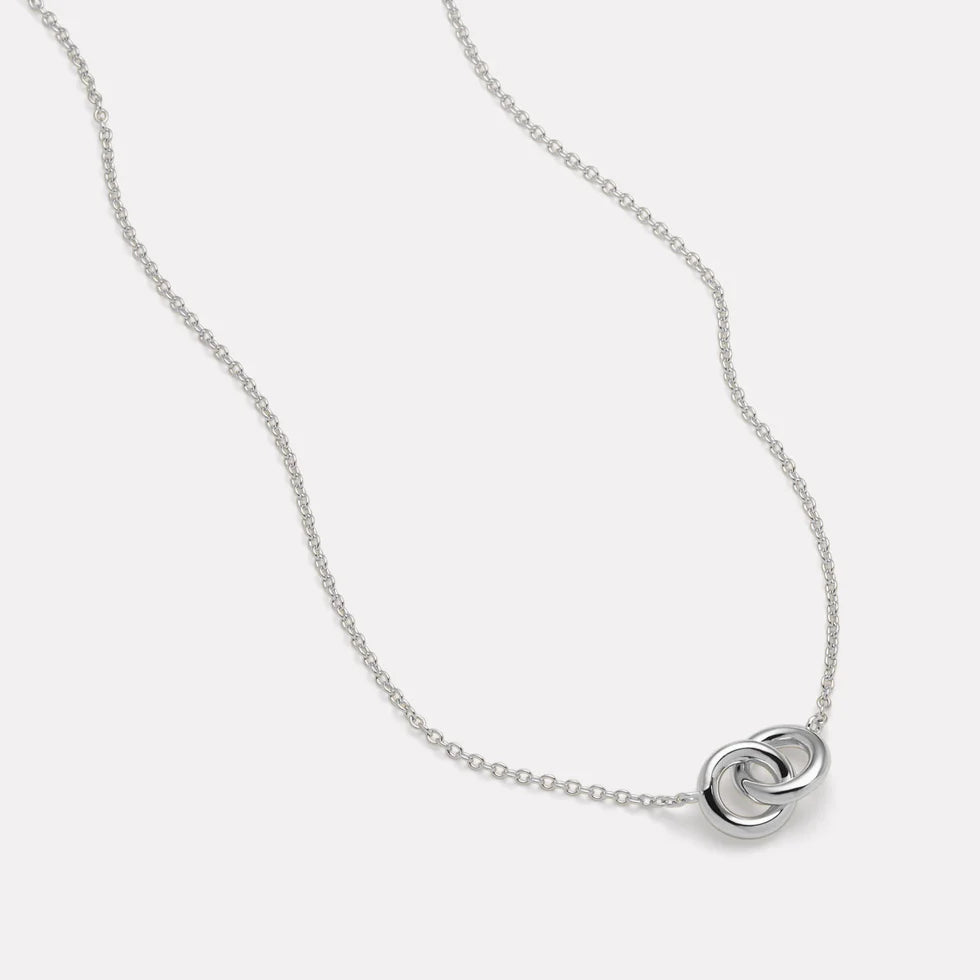 Embrace Silver Necklace - 42cm + ext