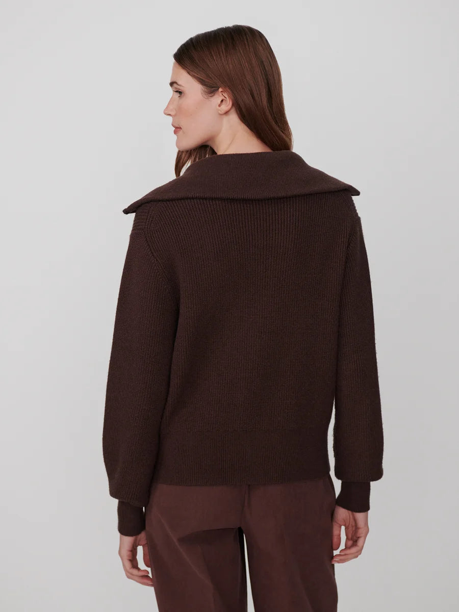Enrico Zip-Through Knit Jacket