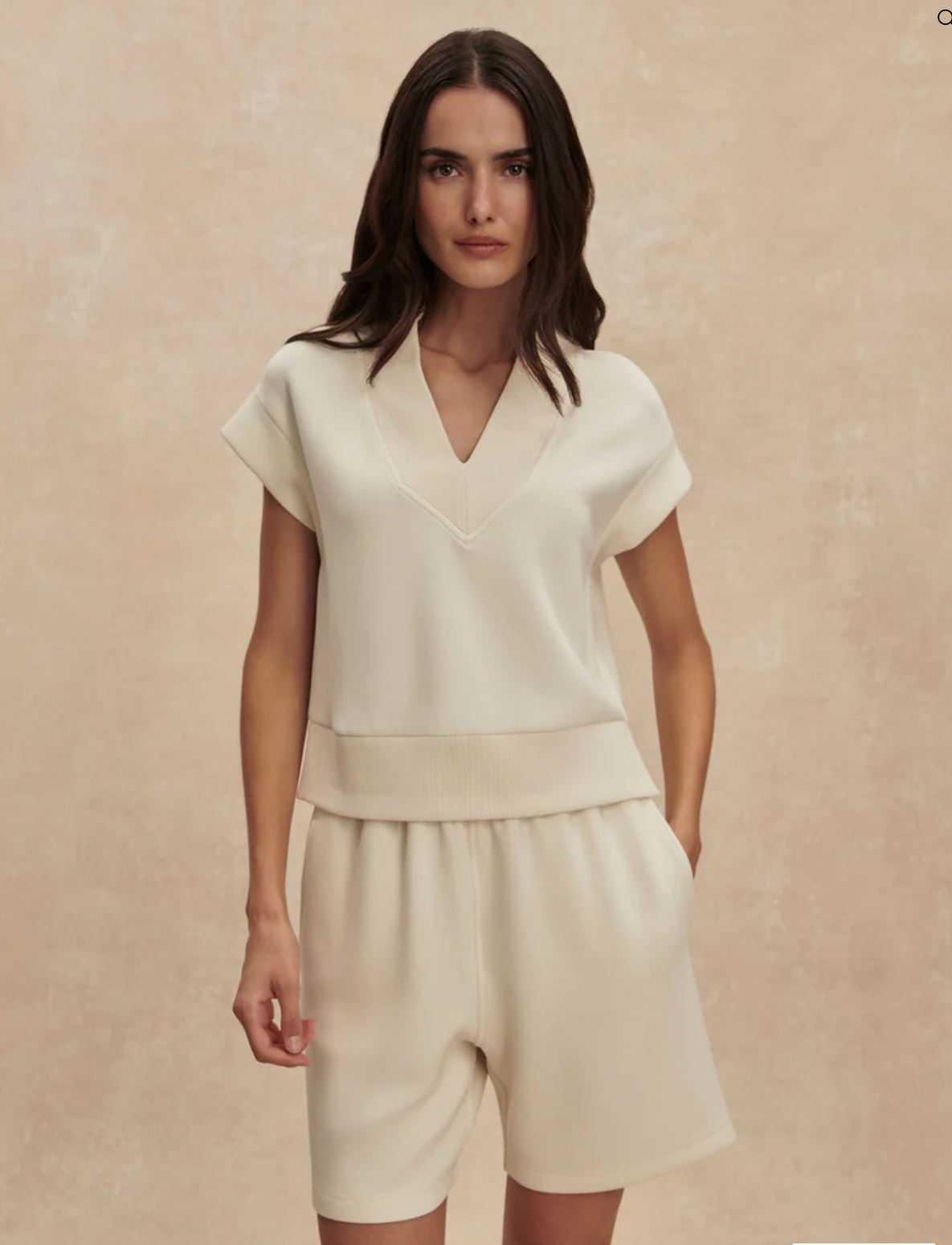 Gracee V Neck Tank - Pristine