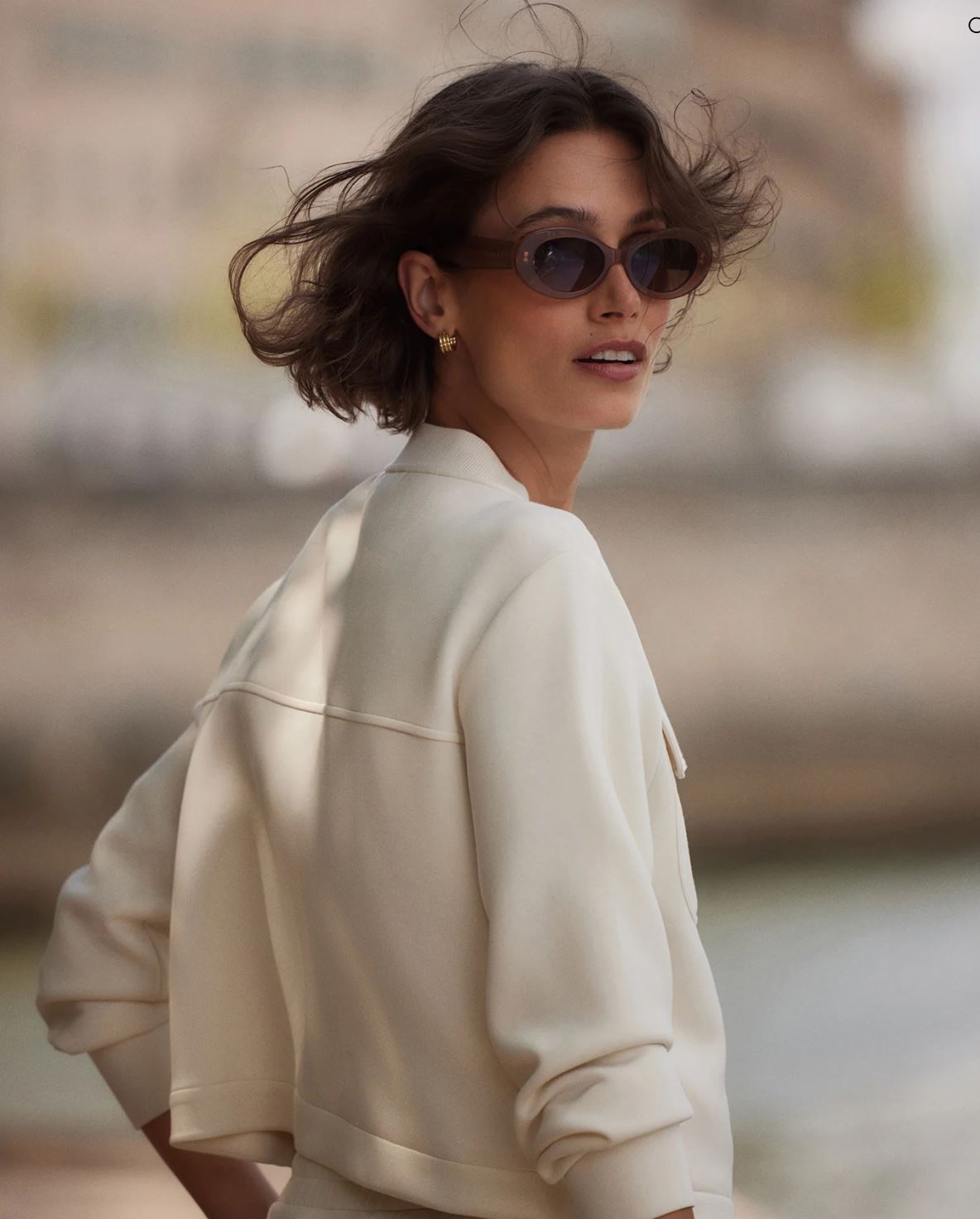 Hartwell Button-Through Sweater - Pristine