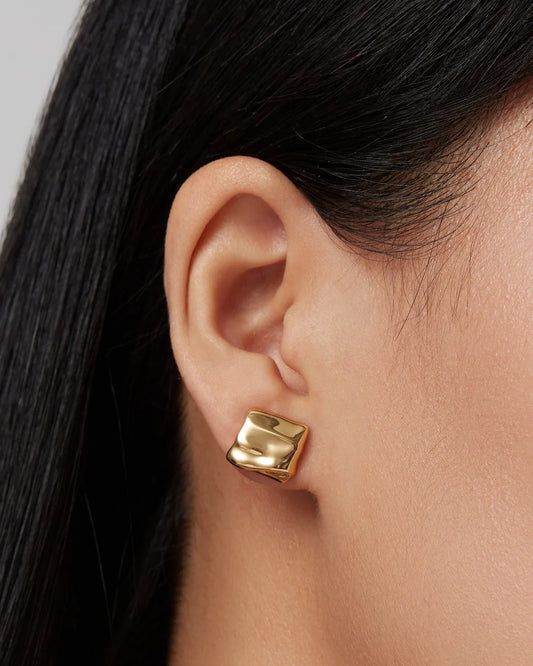 Mini Sundra Earrings - Gold