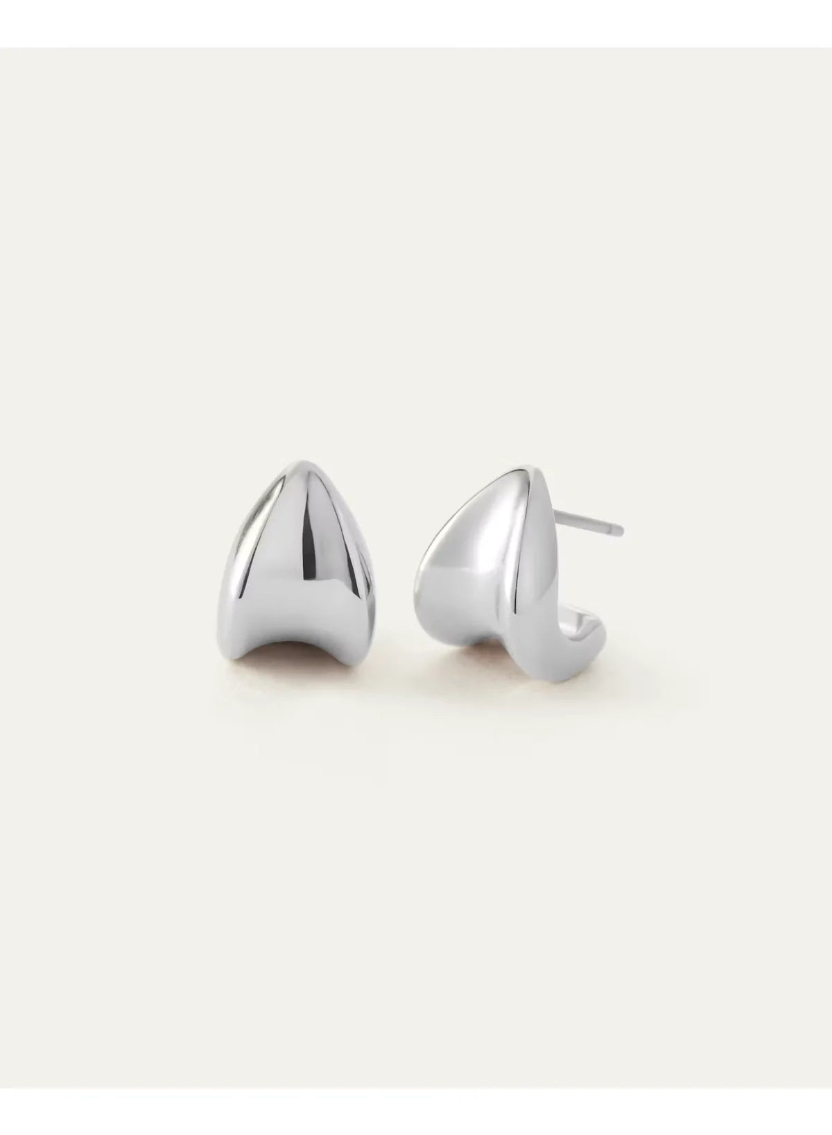 Mini Paige Puffs - Silver