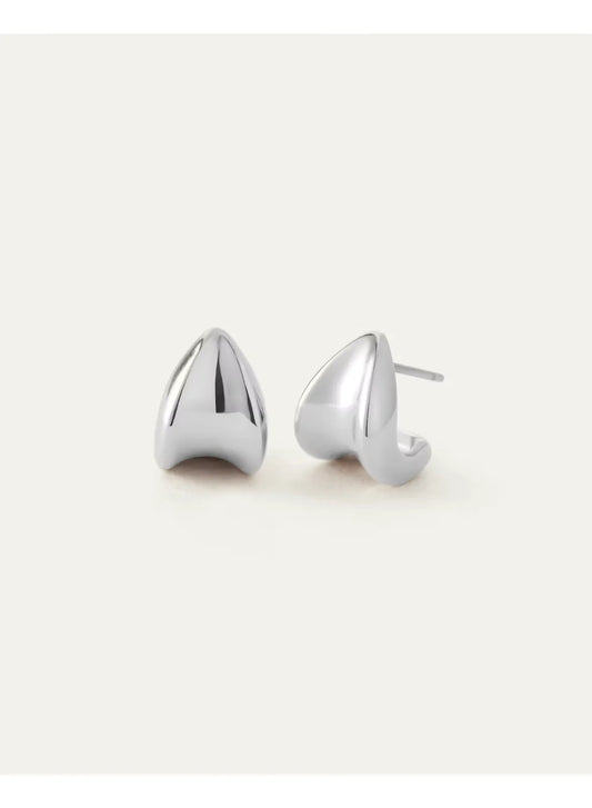 Mini Paige Puffs - Silver
