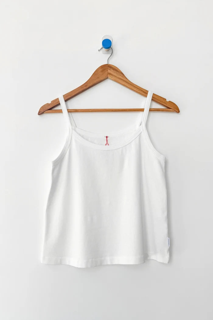 Premium Jersey Dana Cami - Vintage White