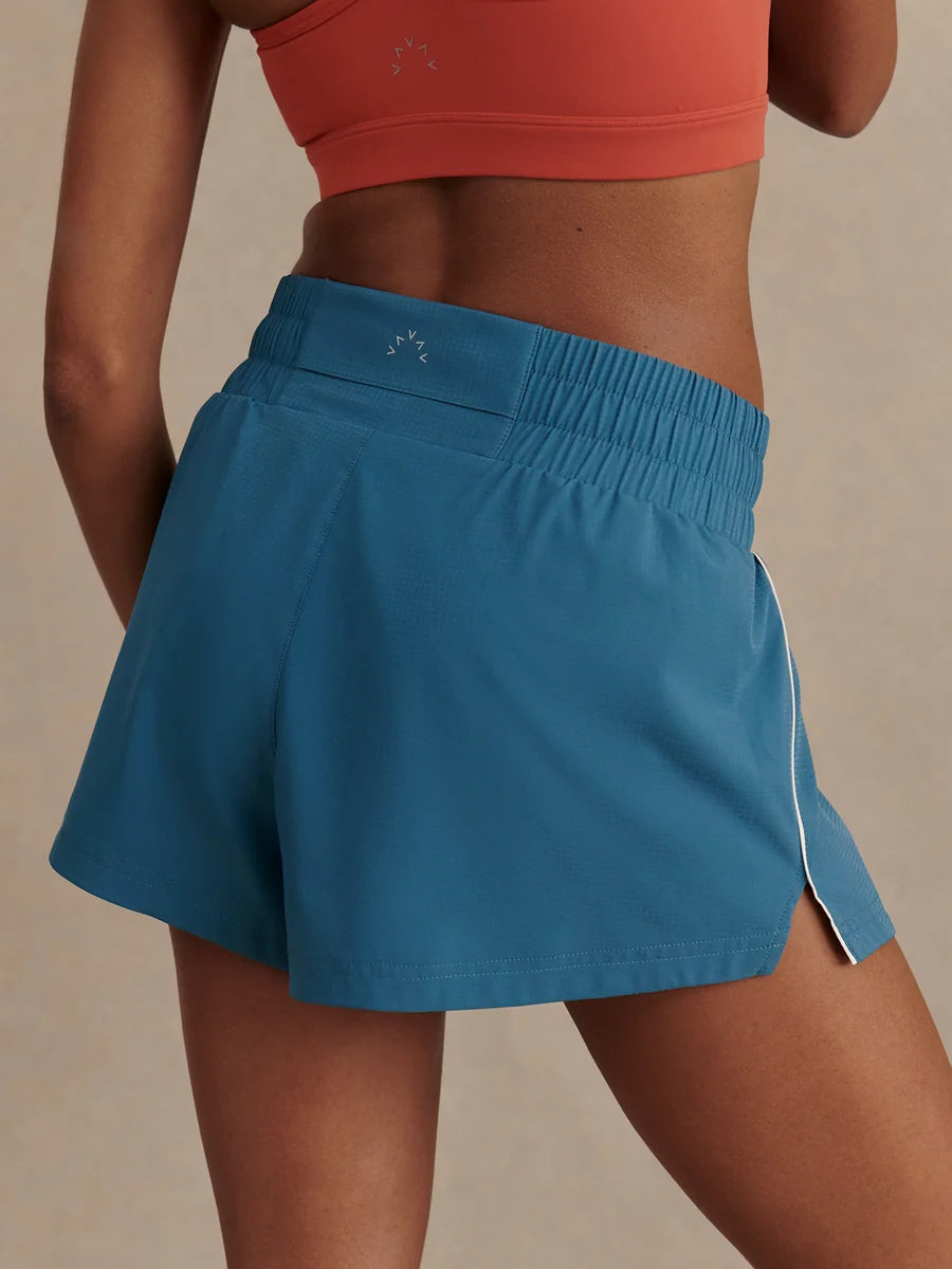 Kallin Piped Running Short 1.5" - Mallard Blue