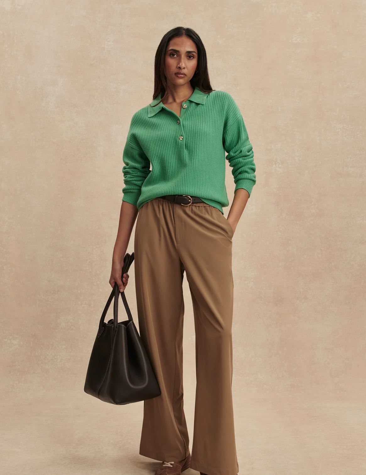 Kayson 2.0 Wide Leg 32 - Taupe Stone