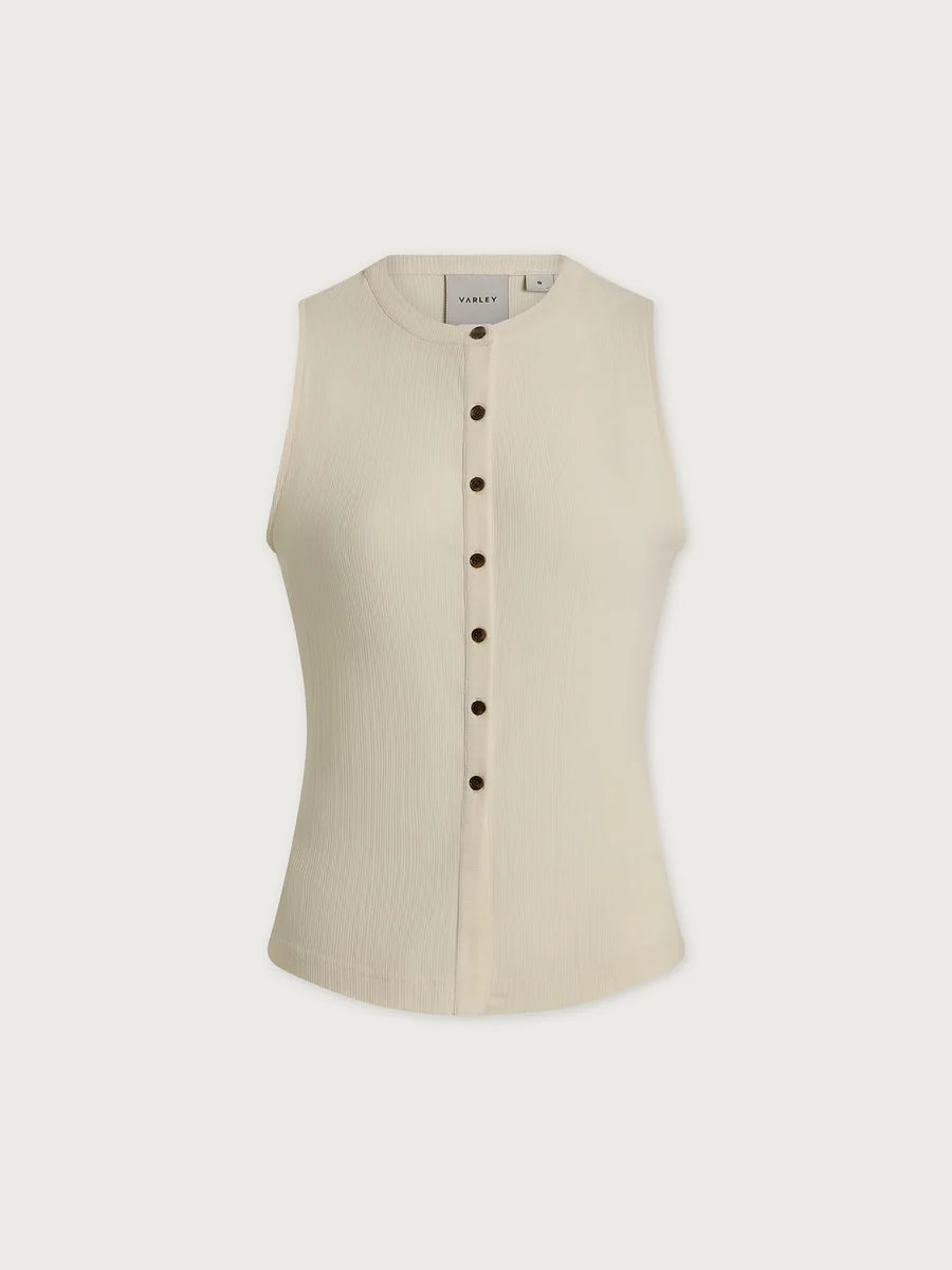 Latia Button-Through Tank - Birch