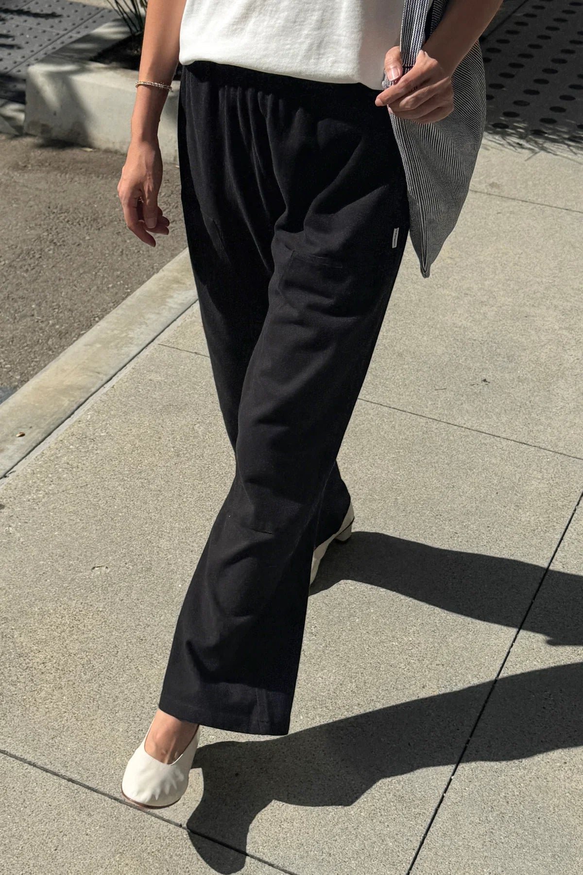 Soft Jersey Terra Pants - Black