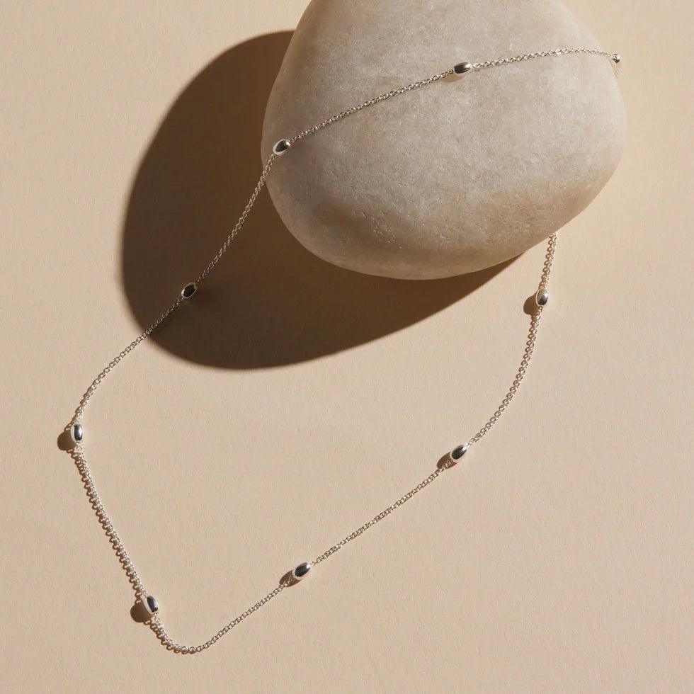 Like a Breeze Silver Necklace - 45cm