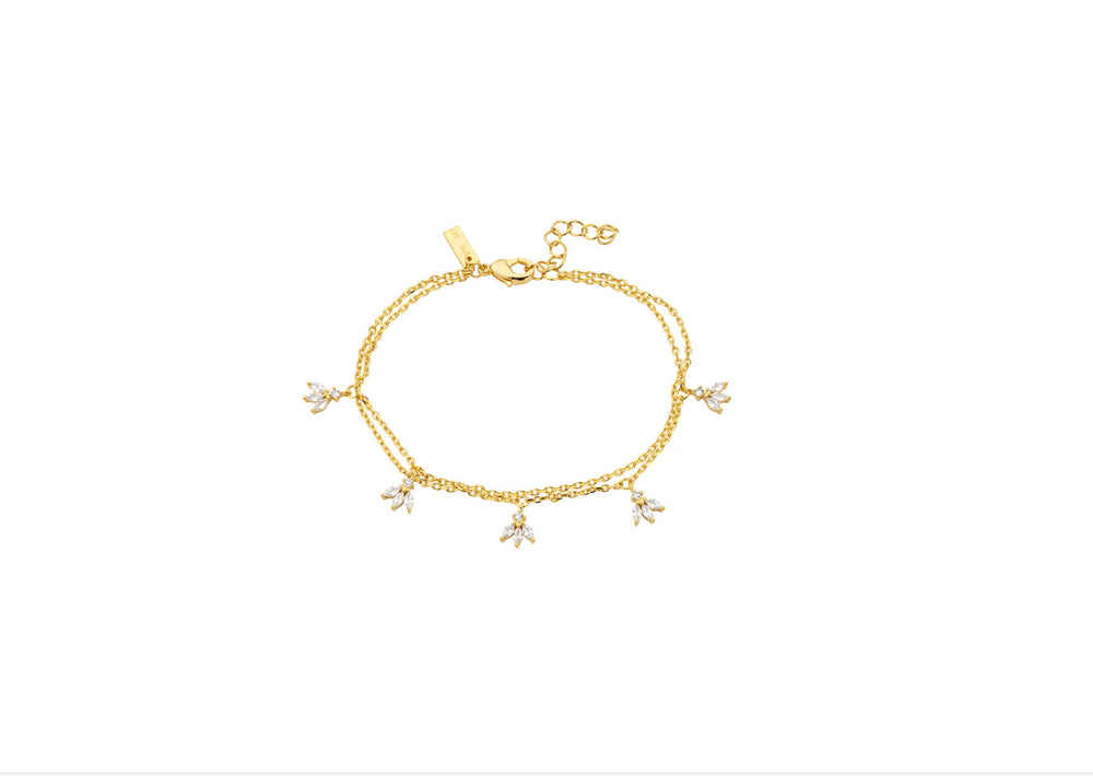 Magnolia Bracelet - Gold-plated