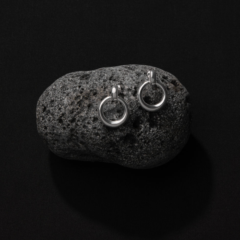 Mist Silver Earring