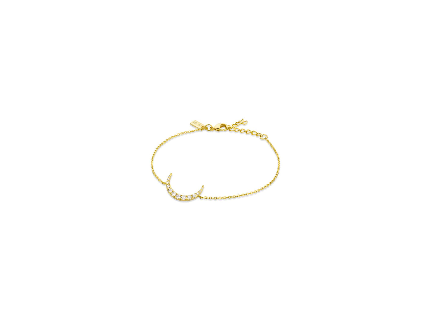 Moon Bracelet - Gold Plated