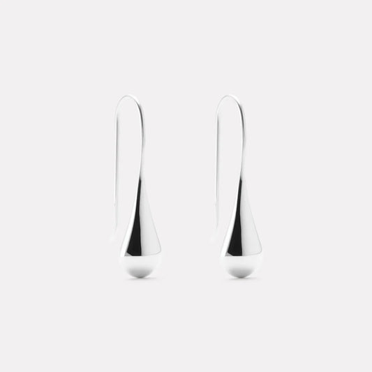 My Silent Tears Silver Earring