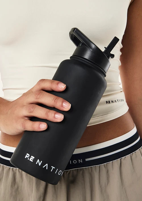 PE Nation Stainless Steel Bottle - Black