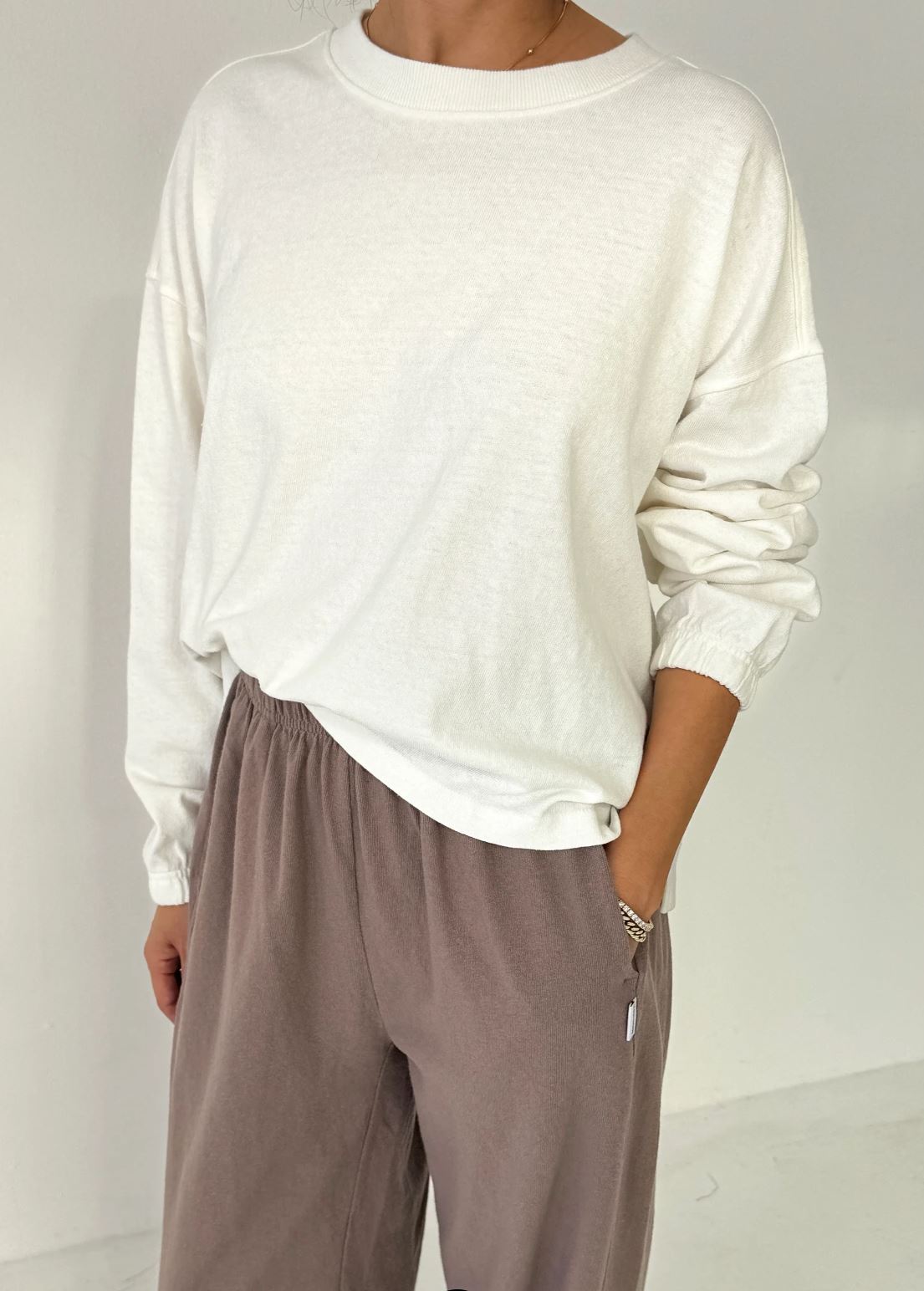 Naturelle Tee - White Cotton