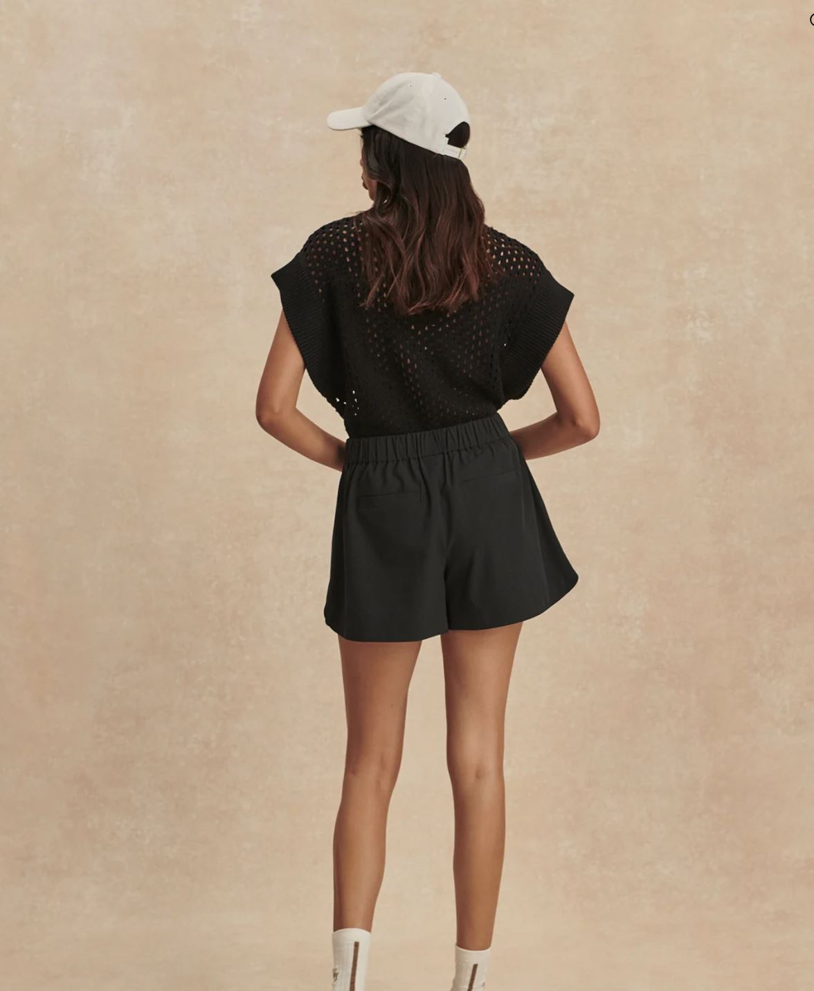 Nila Mid-Rise Short 3" - Black