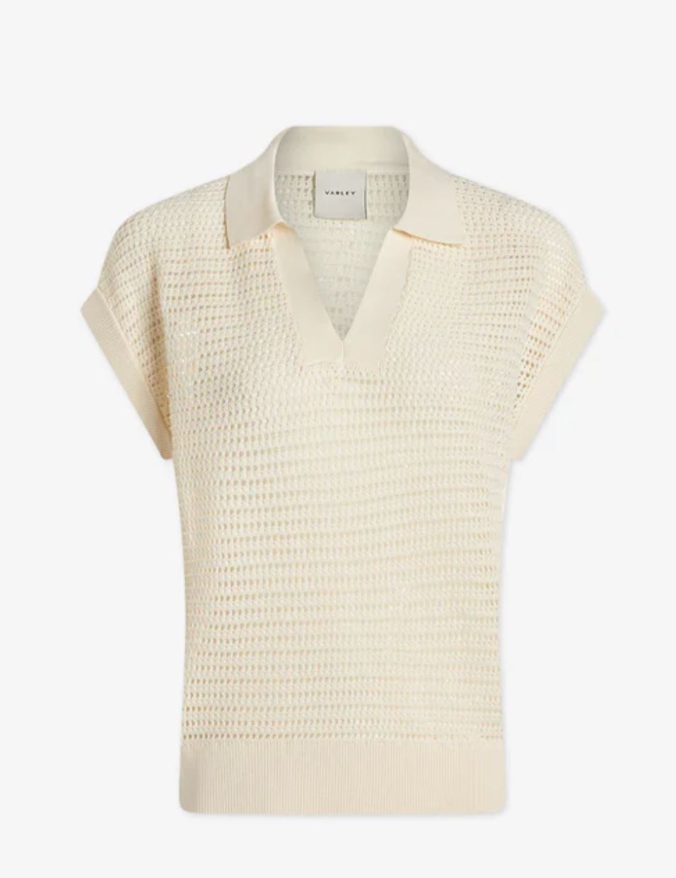 Otto Knit Vest - Egret