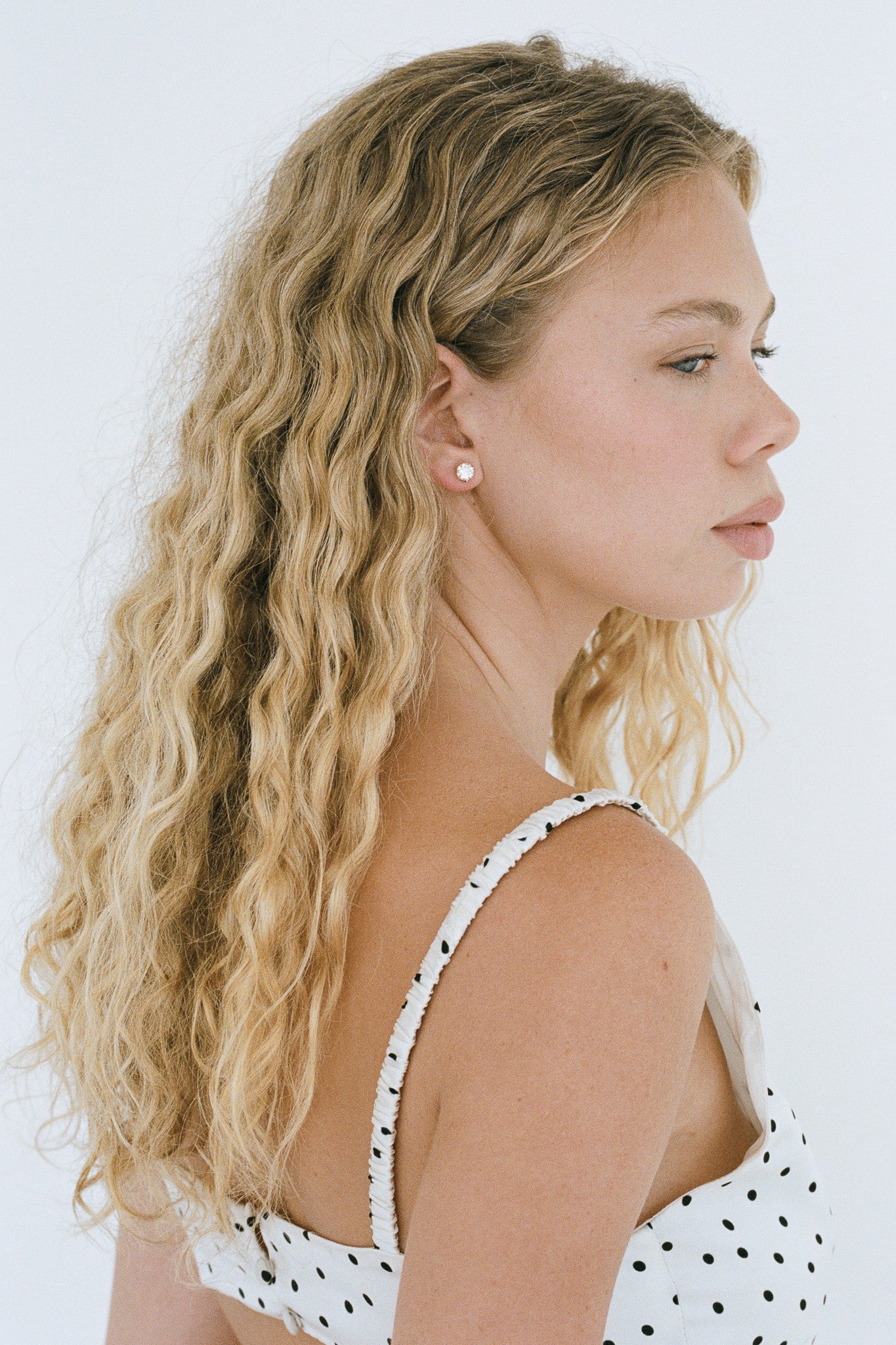 Round Studs 1CT - Gold