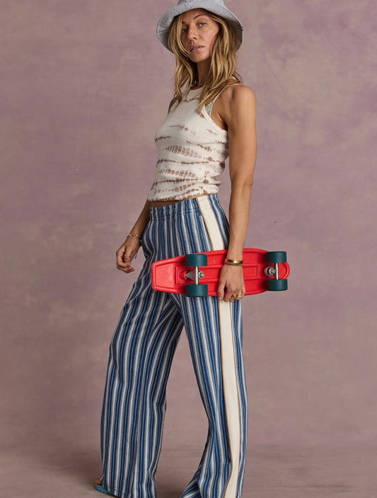 Palmas Marnie Wide Leg Pant - Denim