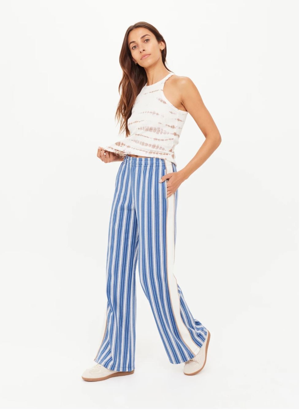 Palmas Marnie Wide Leg Pant - Denim