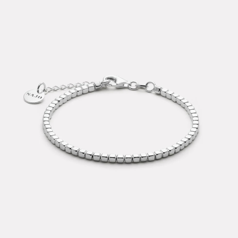 Quadrille Silver Bracelet