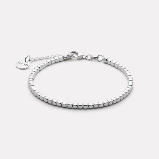 Quadrille Silver Bracelet