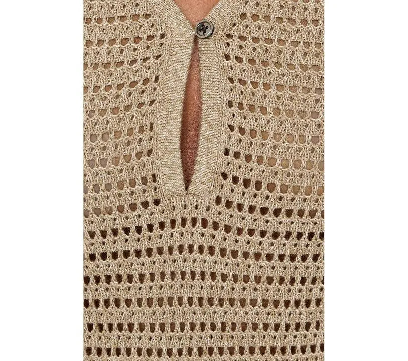 Ramon Knit Tank - Sepia Twist