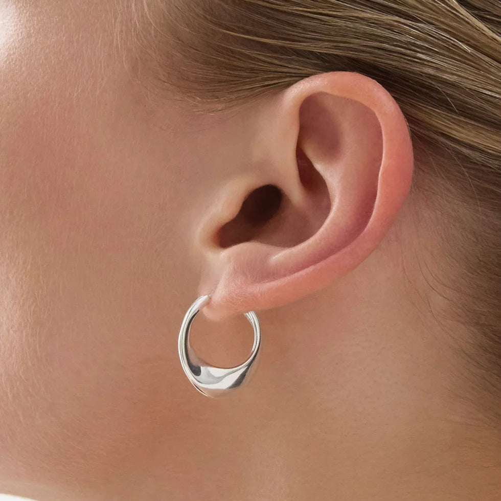 Rise Silver Earring