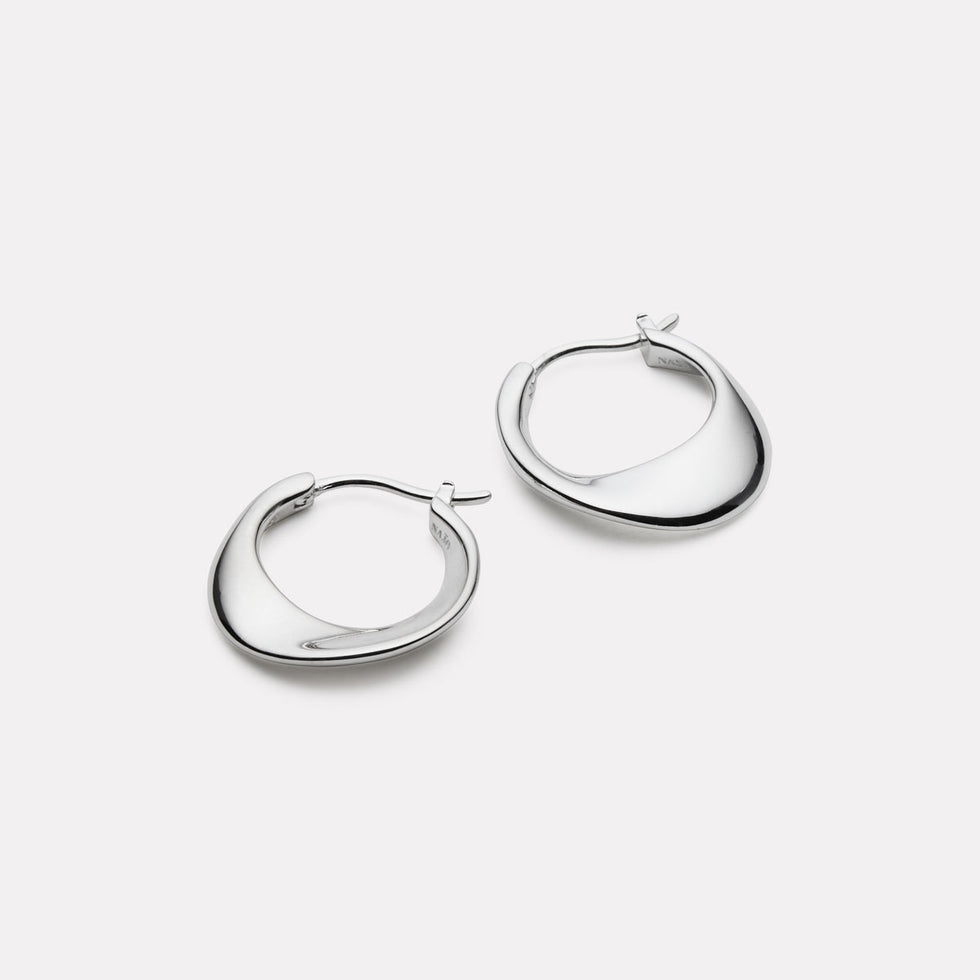 Rise Silver Earring