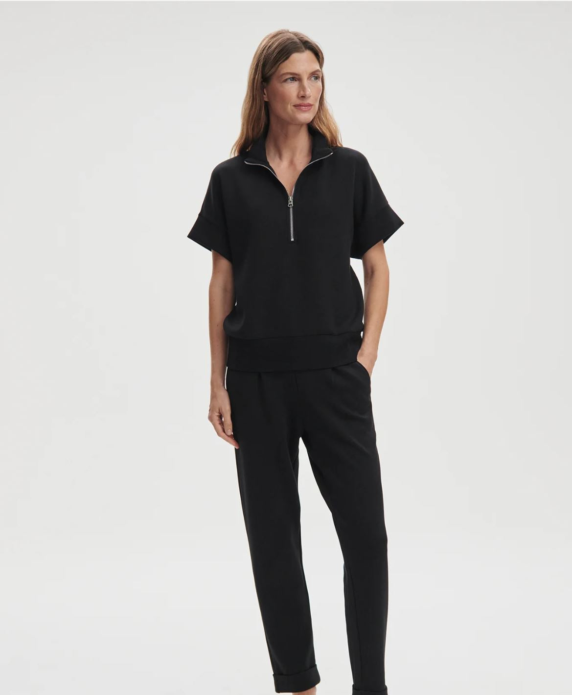 Ritchie Short Sleeve Sweat - Black