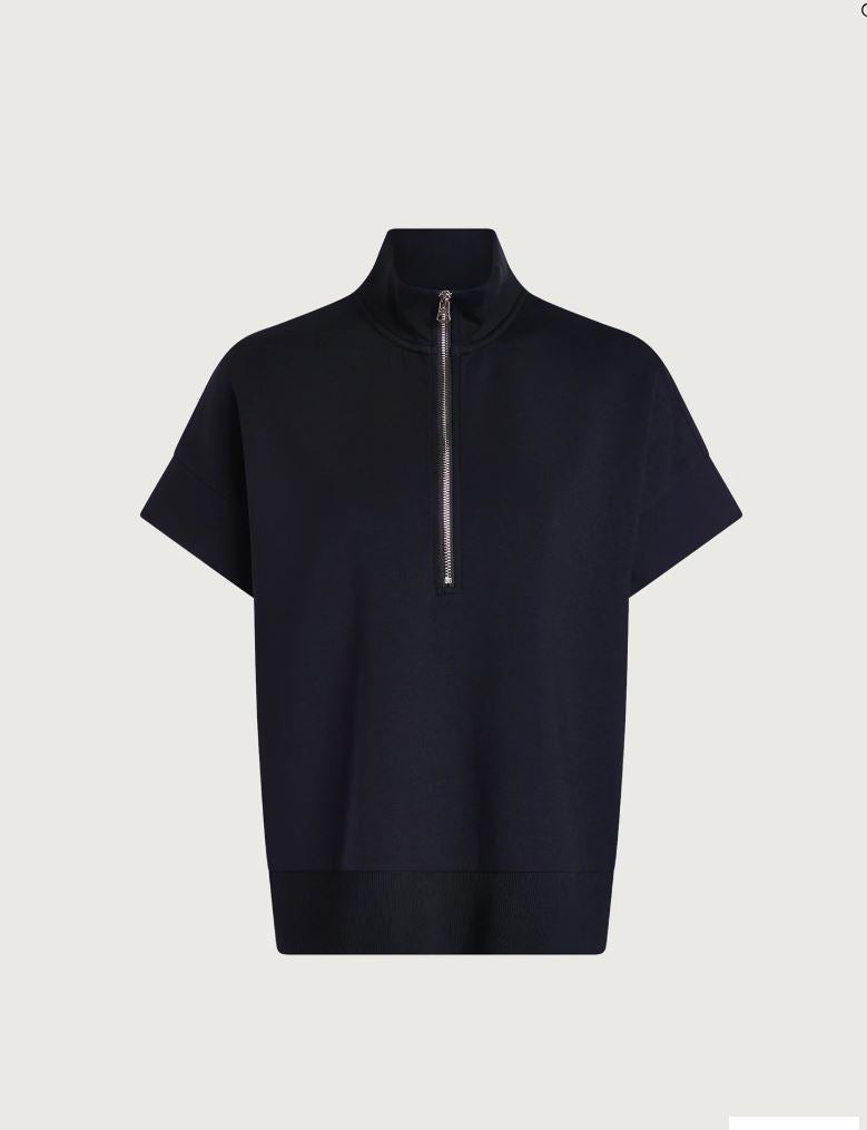 Ritchie Short Sleeve Sweat - Navy