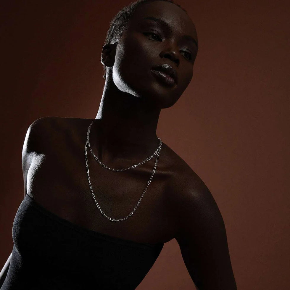 Rivière Silver Necklace