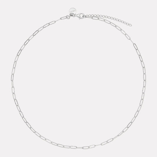 Rivière Silver Necklace