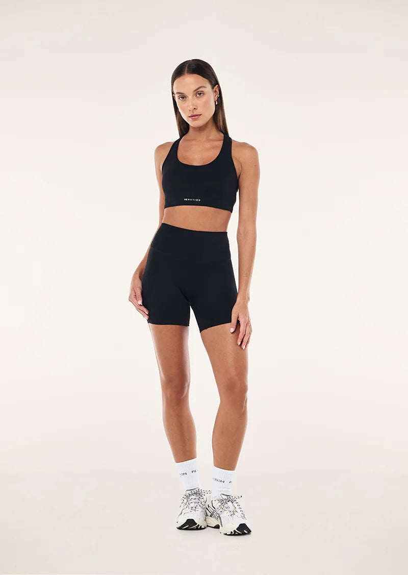 Signature 5 Inch Bike Short - Black