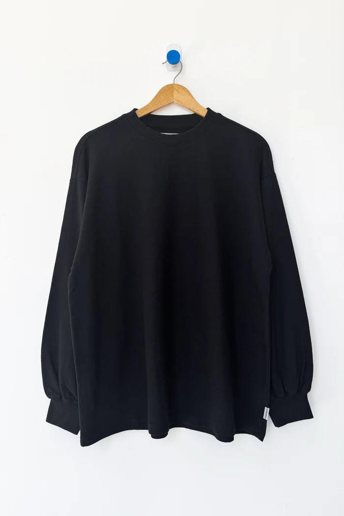 Soft Jersey Supple Tee - Black