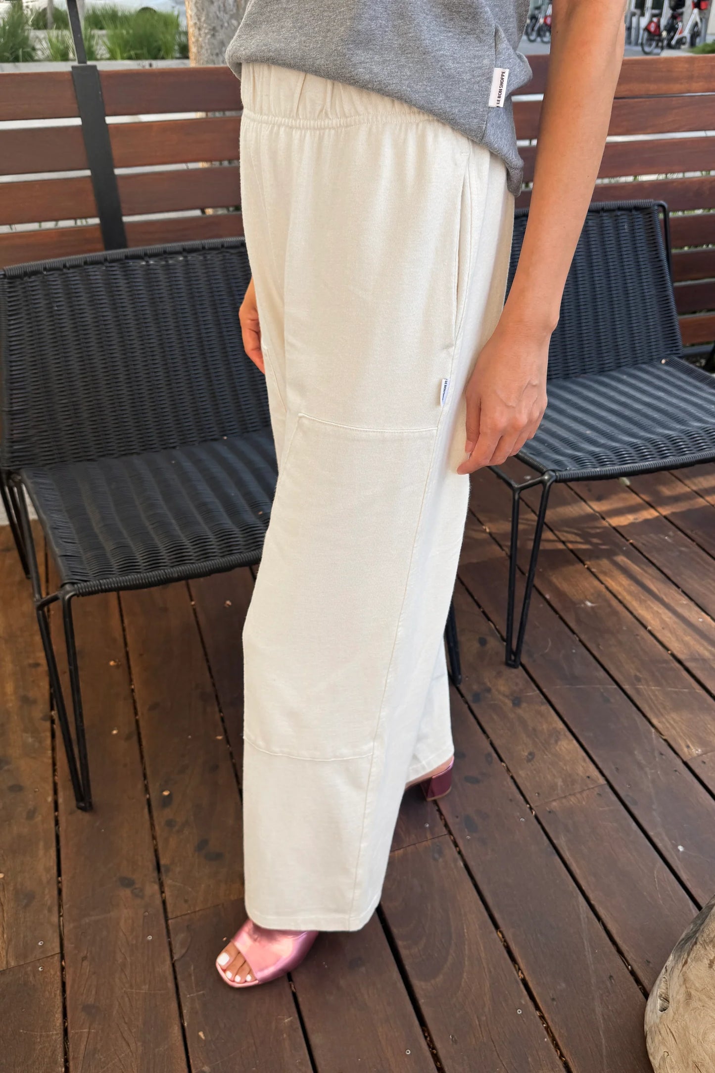 Soft Jersey Terra Pants - Natural