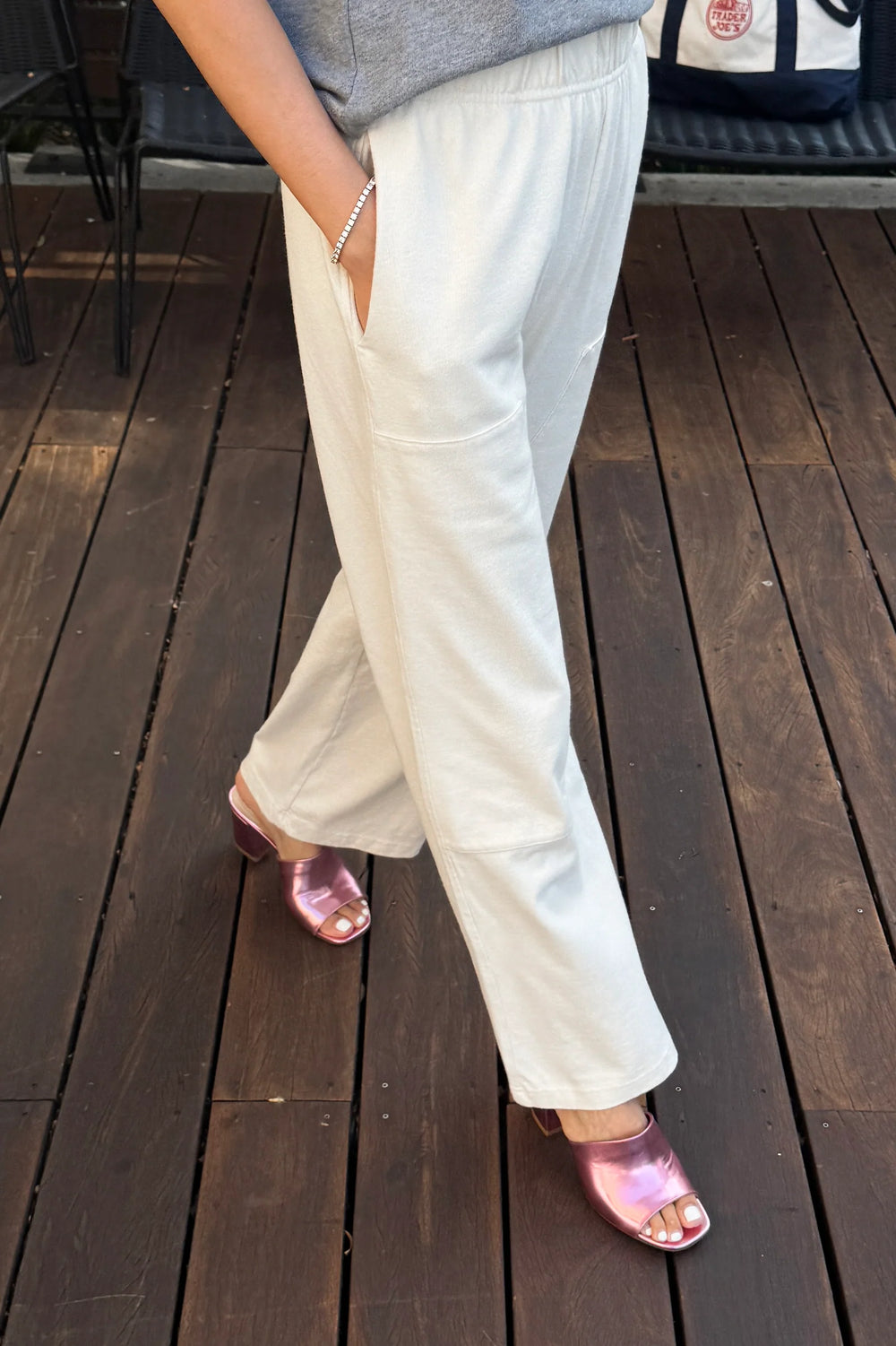 Soft Jersey Terra Pants - Natural