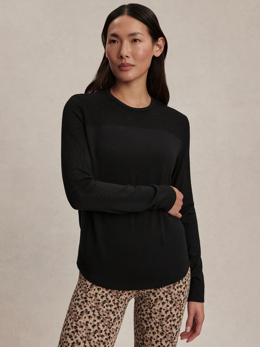 Samia Seamless Long Sleeve - Black