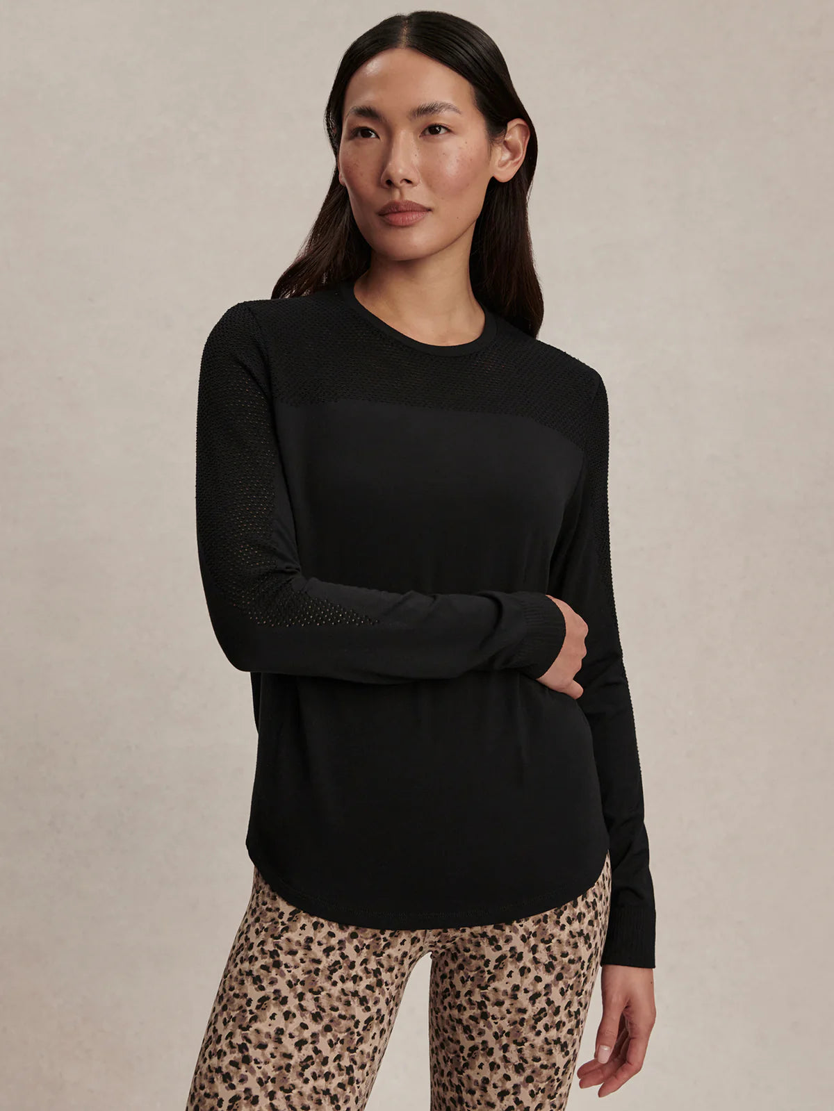 Samia Seamless Long Sleeve - Black