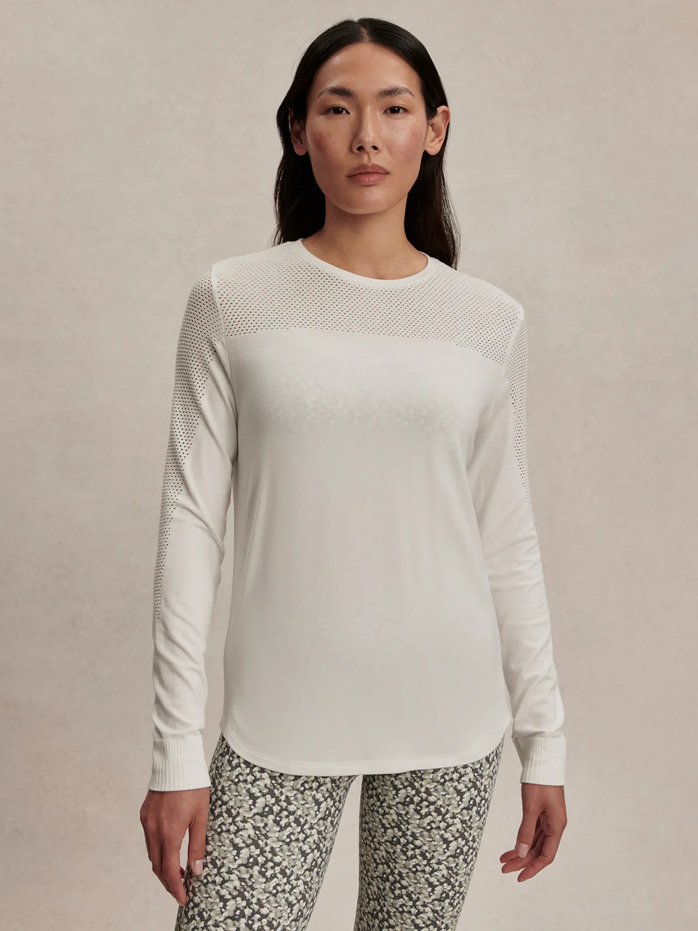 Samia Seamless Long Sleeve - White