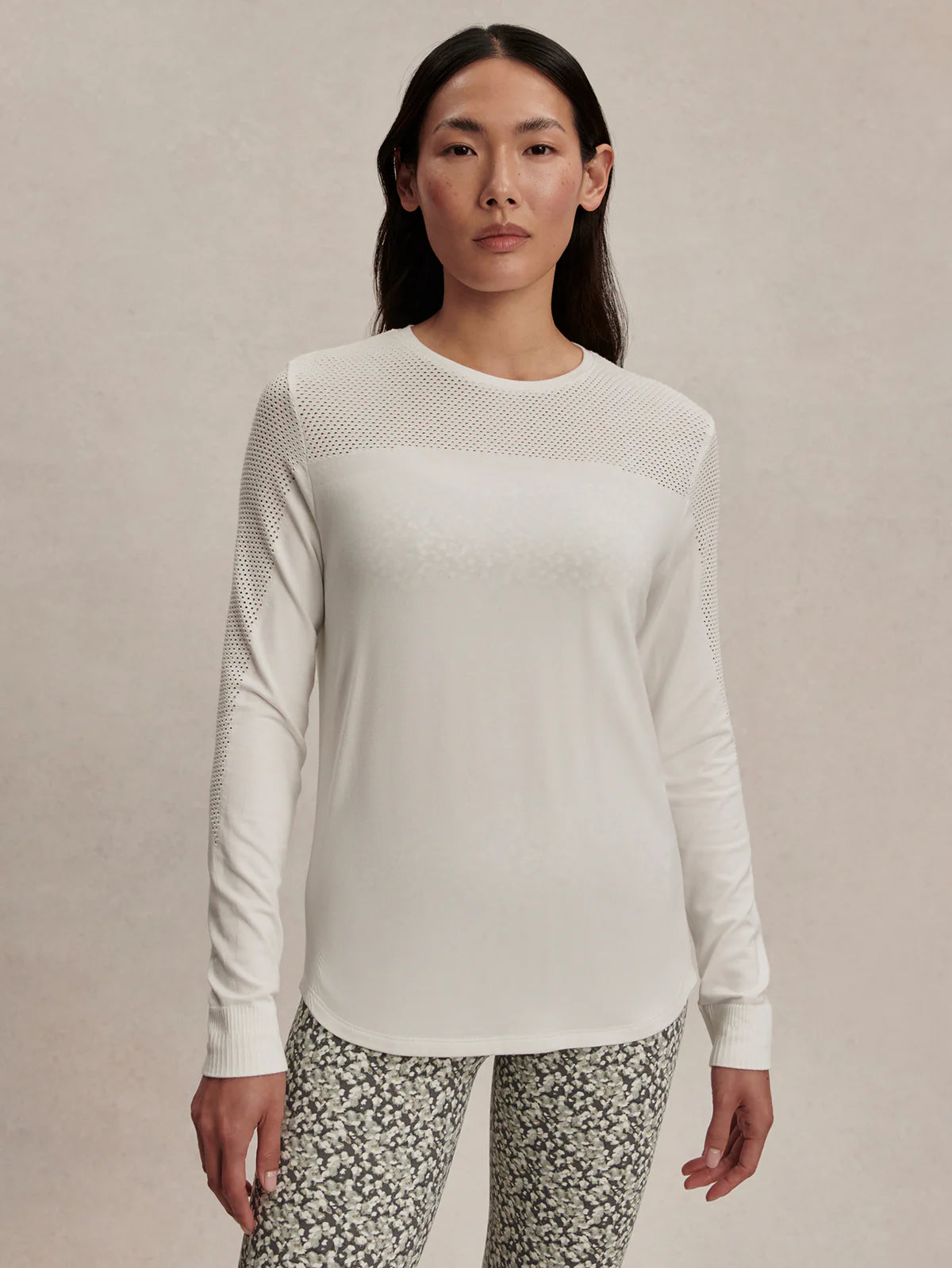 Samia Seamless Long Sleeve - White