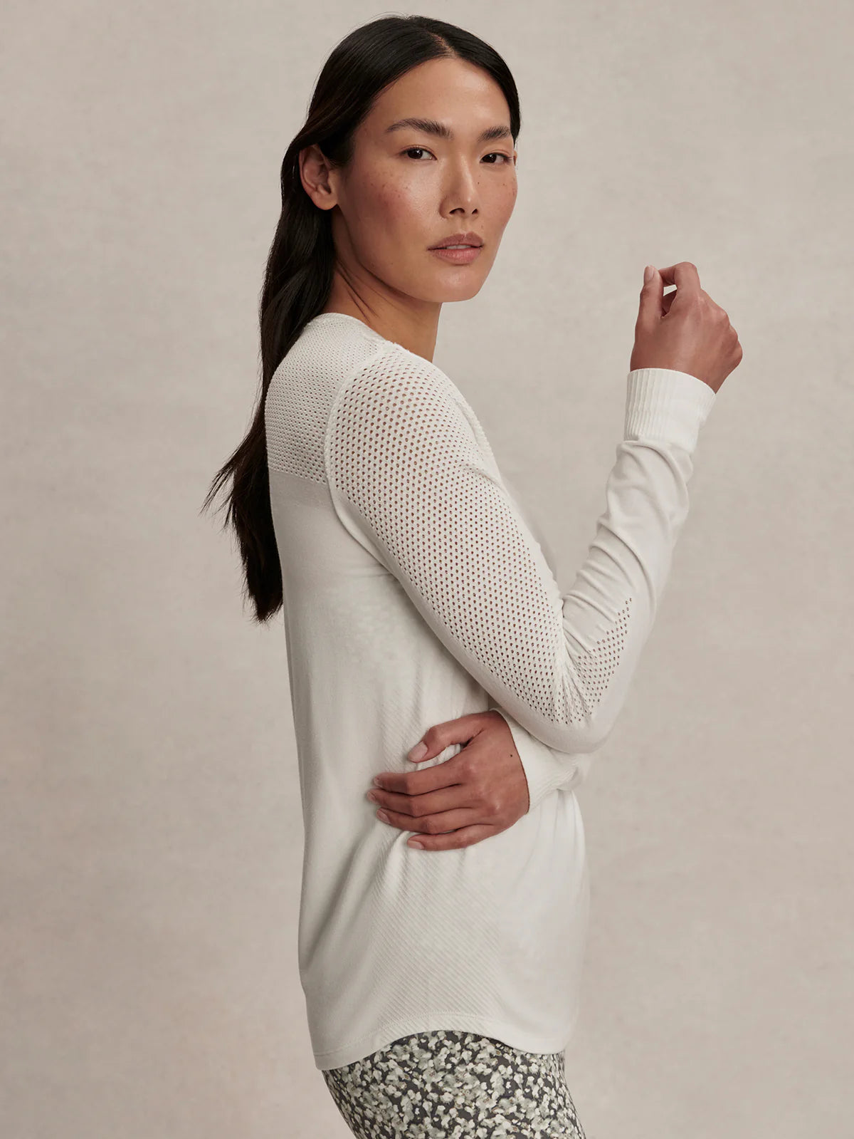 Samia Seamless Long Sleeve - White
