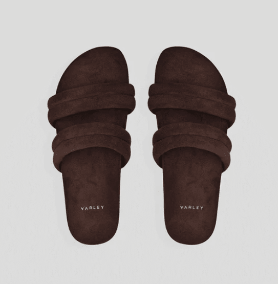 Giles Quilted Slides 2.0 - French Roast