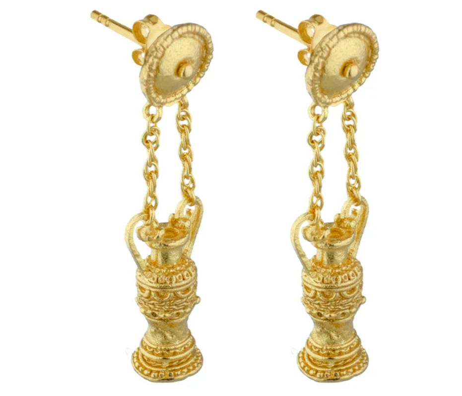 Abundita Earrings - 18K Gold Plated