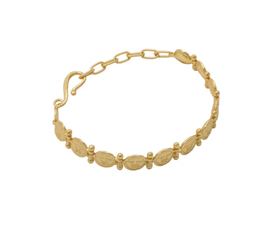 Gorgoneion Bracelet - 18K Gold Plated