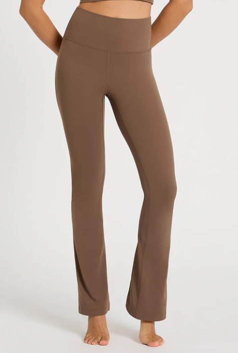 In Motion Flare Pant - Mocha